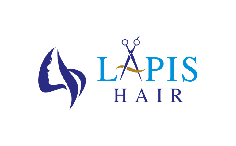 LAPIS HAIR様 ロゴデザイン